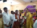 Felicitation to Swamy by Yeggina Nagababu, BJP State Committee member.
