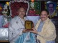 Sathguru presenting Memento to Mr.Garemella Venkata Ramana sastry