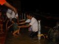 Volunteers assisting at Godavari Puskharalu 7th day, 20th Jul 2015 Gowthami ghat, Rajahmundry