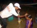 Volunteers assisting at Godavari Puskharalu 7th day, 20th Jul 2015 Gowthami ghat, Rajahmundry