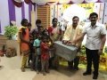 Sathguru Dr.Umar Alisha, guest sri S.V.Krishna Reddy ( Telugu Film director)  donation to poor children