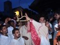 Dr Umar Alisha offering Harathi to Holy Godavari at Rajahmundry Gowthami ghat on Monday, 13th Jul 2015